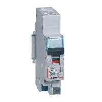 Disjoncteur DNX³ 4500 - auto/auto - U+N 230V~ 16A-4,5kA-courbe C-1 module