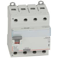 Interrupteur différentiel DX³-ID haut/ba vis-4P 400V~ 25A typeAC 30mA-4 mod