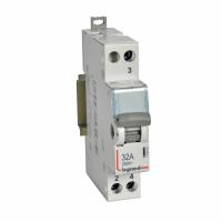 Interrupteur-inverseur modulaire va-et-v va-et-vient à point milieu 250V~-1 modul
