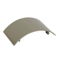 Angle plat pour passage de plancher 75x1 75x18mm gris RAL7030