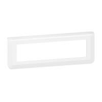 Plaque de finition horizontale Mosaic po pour 8 modules blanc