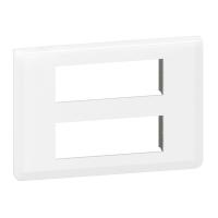 Plaque de finition Mosaic pour 2x6 modul modules blanc