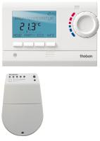 Thermostat d'ambiance programmable digital radio 1 zone