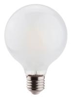 Lpe globe G95 Filament E27 9W 3000K, 1055lm, Cl.Energ. E, 15000H, opale, dimm