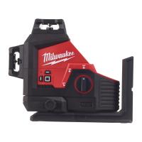 M12 3PL-0C - Laser vert 3 lignes 360°, 12V, sans batterie - Coffret, sans batte